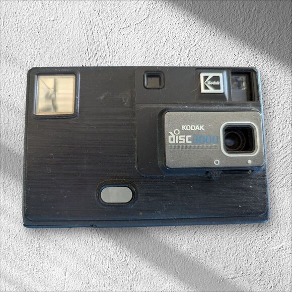 Kodak Disc 3000 Film Camera  Untested Made In USA Vintage Preowned Push Button - Picture 1 of 5